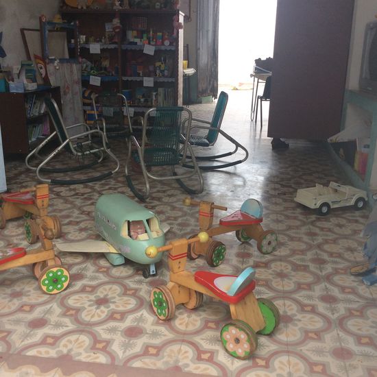 Das Spielzimmer des Kindergartens