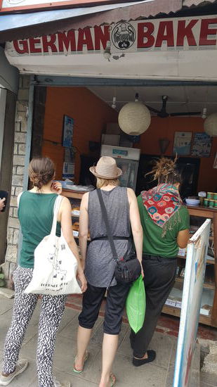 Hier gibt's tatsächlich eine deutsche Bäckerei...