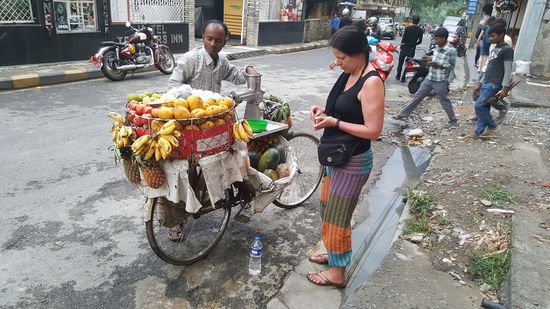 Hier gibt's frischen Saft...