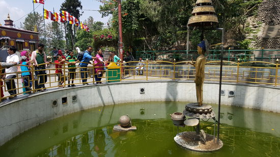 Hier werden Münzen geworfen...