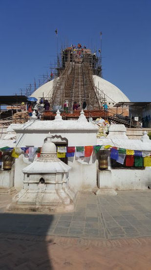 Aber auch hier läuft der Wiederaufbau.