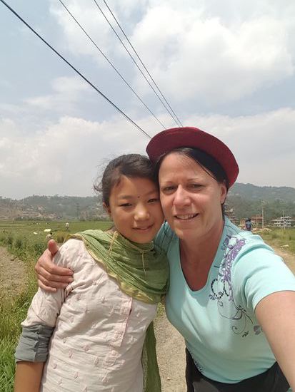 Das ist meine spezielle Freundin Binu