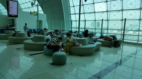 Hier kann  man schon mal gut ein wenig schlafen