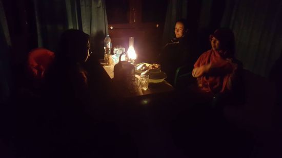 Es ist noch stockdunkel