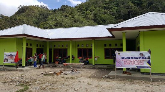 Hier ist die 3. Gruppe von Yulis Komilitonen untergebracht.