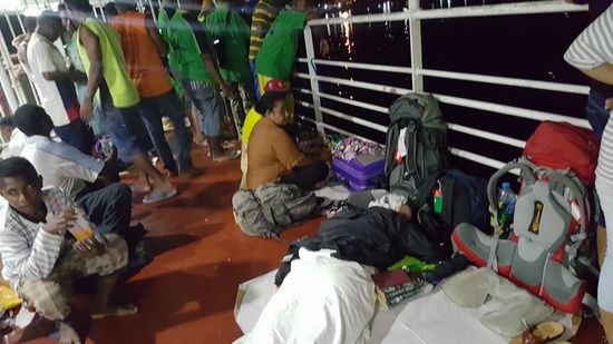 Unser Lager, mit der schlafenden Thalia--