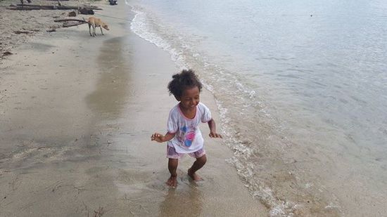 Die kann sich so schön beschäftigen und ist so pflegeleicht...