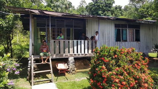 Das ist das Haus von außen. Piccobello sauber...aber zur Toilette muss man 2 Häuser weiter zum Nachbarn gehen..