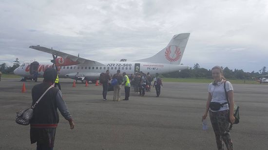 Ab in den Flieger....