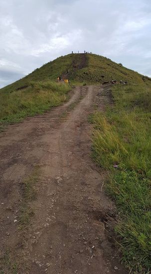 Dort kraxeln wir hoch....