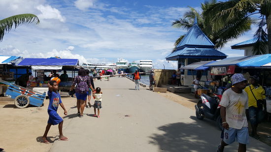 Auf den Weg zur Fähre
