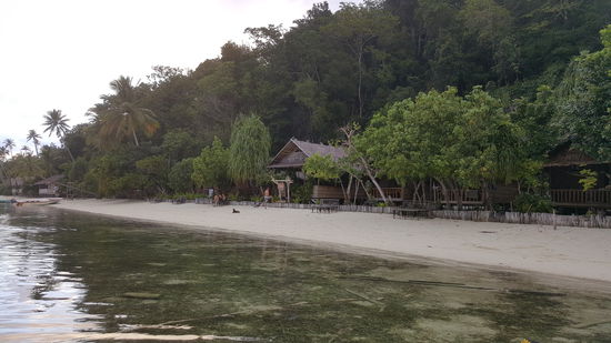 Das ist unser Homestay. Es wird schon dunkel--fast 18 Uhr