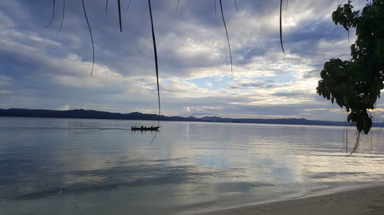 Blick aus unserer Hütte