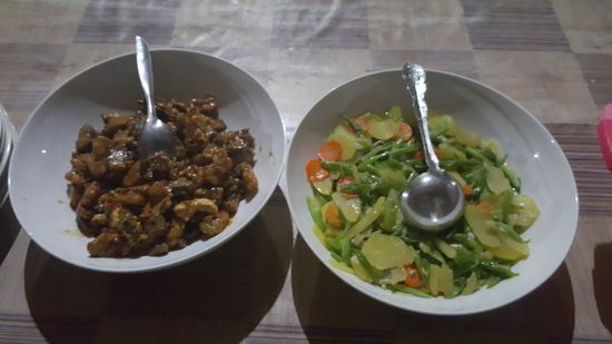 Sehr einfach, aber schmackhaft