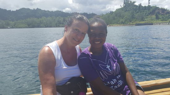 Abschiedsbild mit Tina