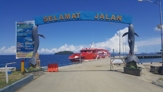 Die Fähre ist schon da