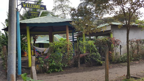Unsere Unterkunft "Cabinas Icaco"--günstig und gut