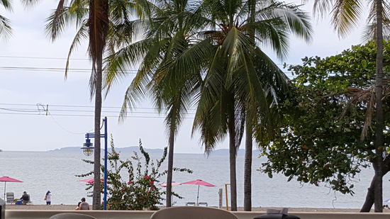 Aussicht vom Hotelrestaurant