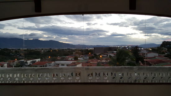 Ganz hinten ist die Mall zu sehen