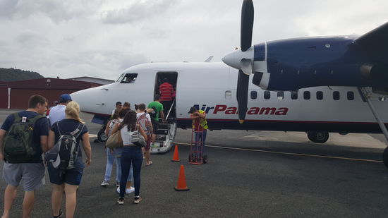 Flug nach Bocas del Toro