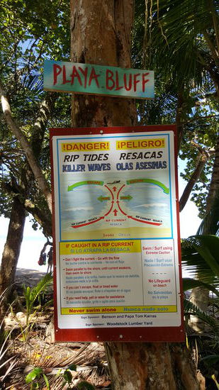 Ist auch nicht ganz ungefährlich das Meer hier...