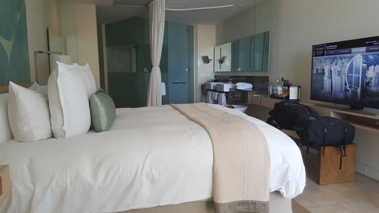 Schönes, weiches Bett-aber nicht zu weich...