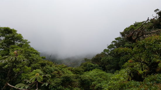 Da hinten im Dunst ist wohl der Arenal...