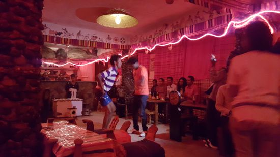 Ein sehr tanzfreudiges Volk...