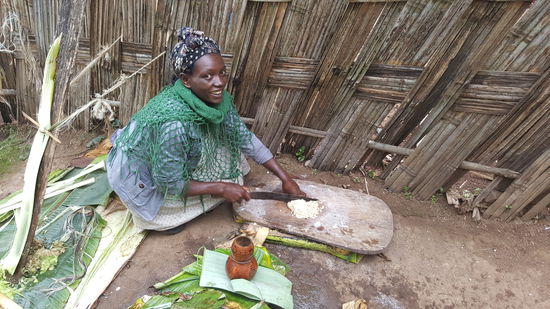 Vorbereitung des Teiges.