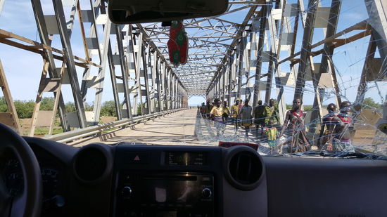 Brücke über den Omo River