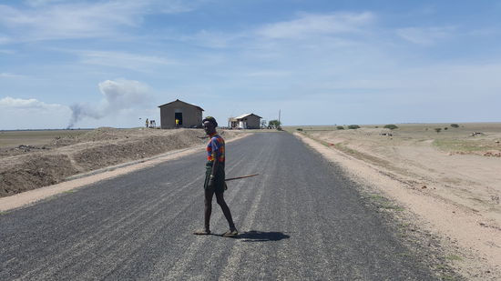 Noch ein Blick auf die Grenze.