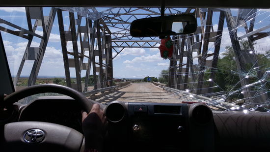 Noch einmal über die Brücke.