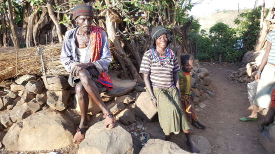 Diese beiden durften wir für 10 Birr fotografieren. Wir fanden sie so schön.
