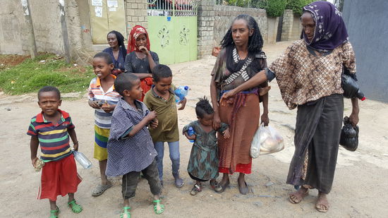 Wir durften eine ganze "Tigre" Familie ablichten.