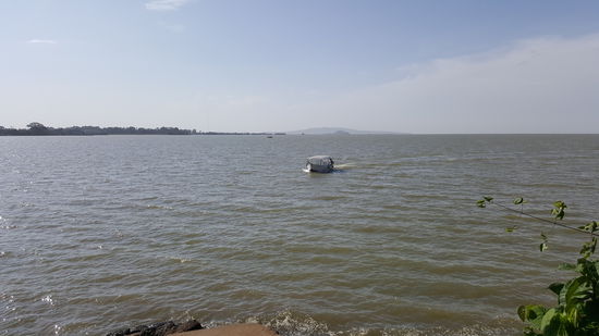 Nachmittags geht es zur Quelle vom Nil und zu den Nilpferden 
Haily berichtet das er inzwischen noch drei junge Frauen aus Belgien "eingefangen" hat.