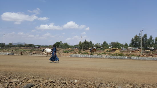 Das fällt uns auf: die Menschen hier sind ständig in Bewegung.