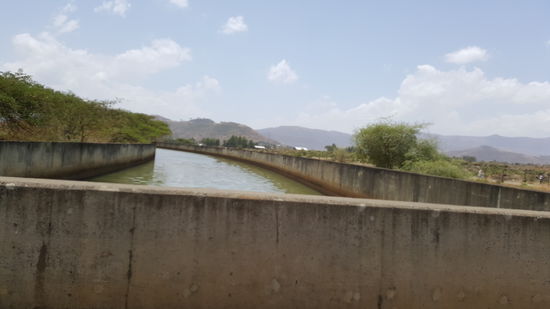 Die ersten Spuren vom Nil....