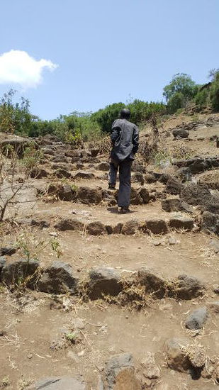 Und dann geht die Wanderung los...