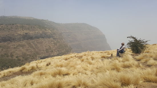 Der erste Eindruck vom Simien Gebirge.