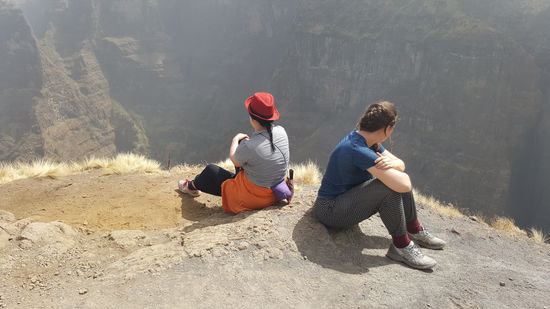 Wir genießen diesen wundervollen Anblick.