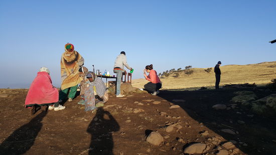 Gleich gibt es Frühstück...