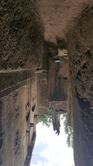 Wir müssen überall viel klettern...