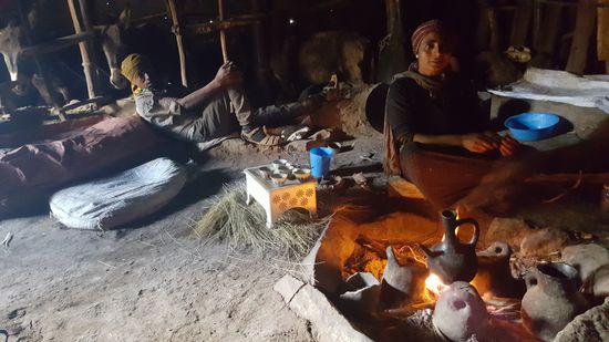 Wir fühlen uns wie in einer Krippe...