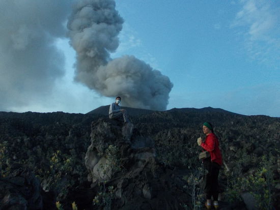 ...und weht Richtung Tobelo...