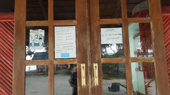 Leider geschlossen, wir hätten so gern ein Bierchen getrunken...