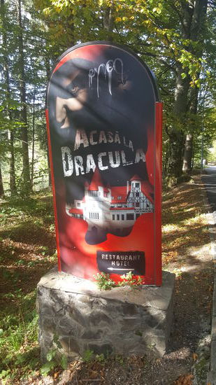 Hinweisschild zu unserem Schloßhotel