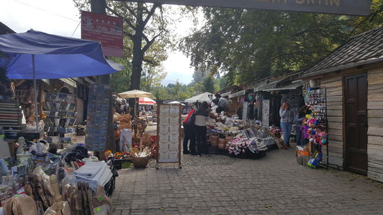 Wir bummeln und schauen