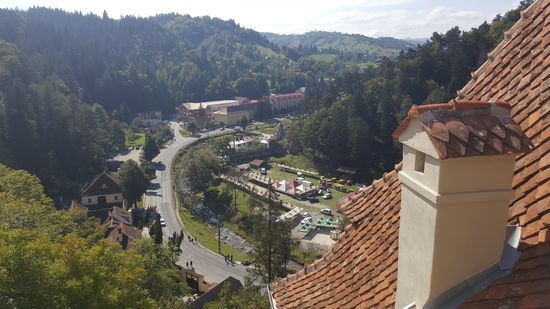 ...und auf die Berge...