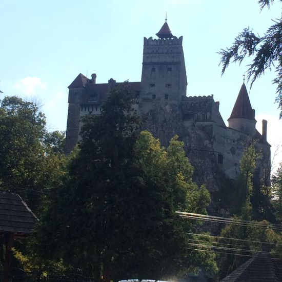 Dann kraxeln wir zum Schloß hoch....