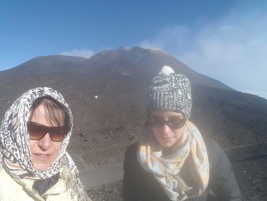 Es ist kühl und windig...